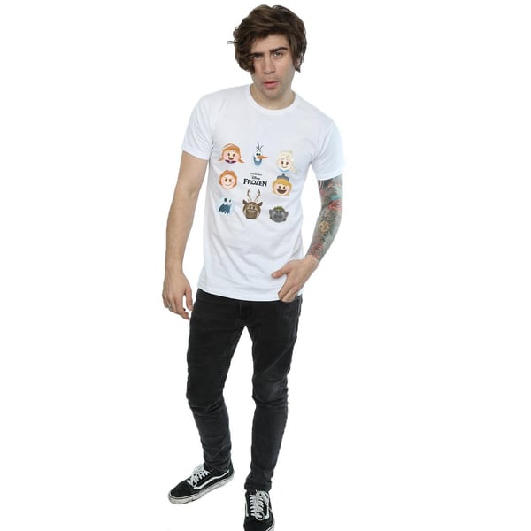 Disney Mens Frozen Heads T-Shirt