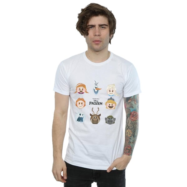 Disney Mens Frozen Heads T-Shirt