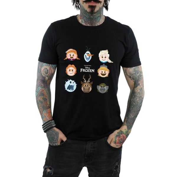 Disney Mens Frozen Heads T-Shirt