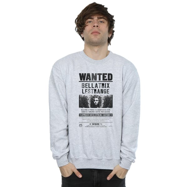 Harry Potter Mens Bellatrix Lestrange Wanted Sweatshirt