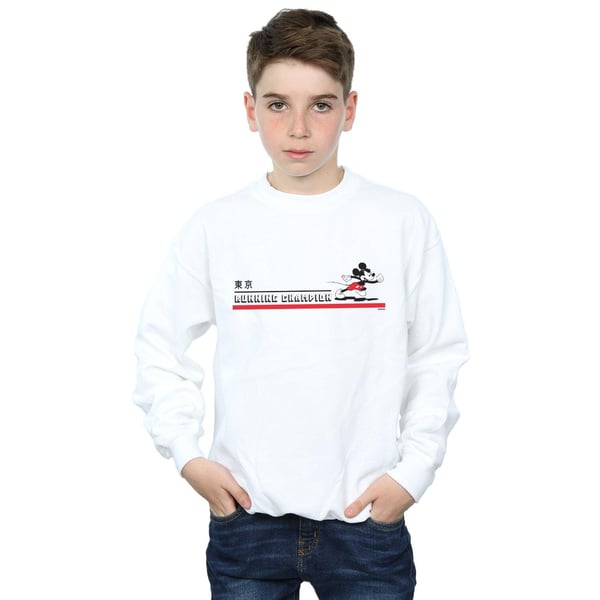 Disney Boys Mickey Mouse Running Champion Sweatshirt