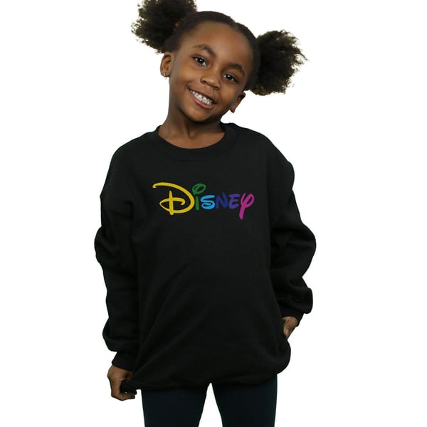 Disney Flicka Färg Logotyp Tröja