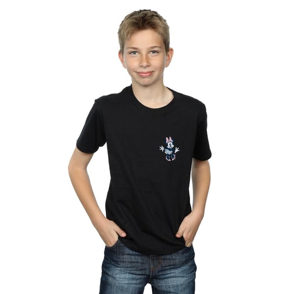 Disney Boys Minnie Mouse Dancing Chest T-Shirt