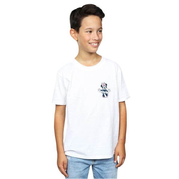 Disney Boys Minnie Mouse Dancing Chest T-Shirt