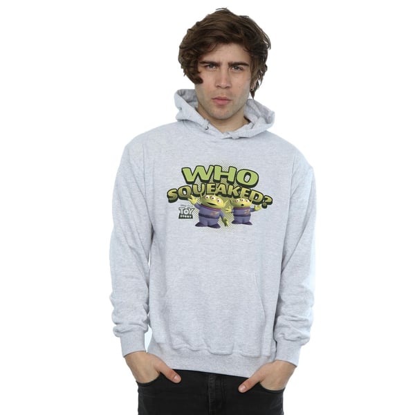 Disney Mens Toy Story Who Squaeaked? Hoodie
