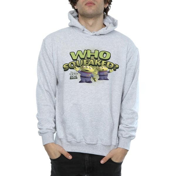 Disney Mens Toy Story Who Squaeaked? Hoodie