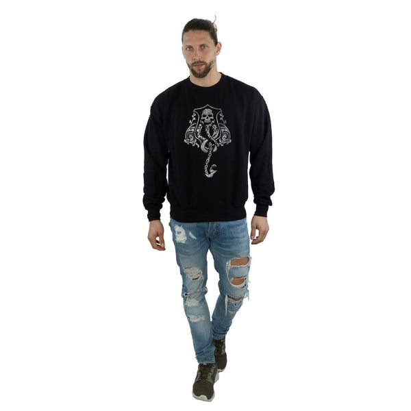 Harry Potter Mens Dark Mark Crest Sweatshirt