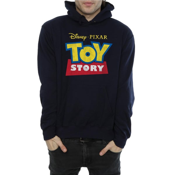 Disney Mens Toy Story Logo Hoodie