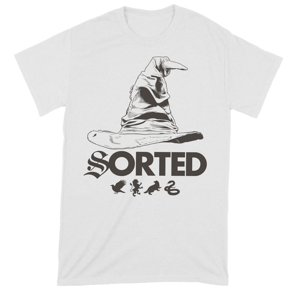 Harry Potter Unisex Adult Sorting Hat T-Shirt
