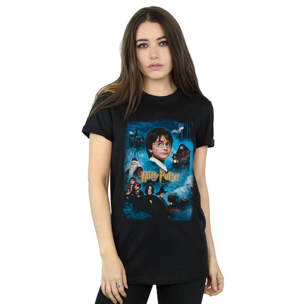 Harry Potter Womens/Ladies Philosopher´s Stone Cotton Boyfriend T-Shirt