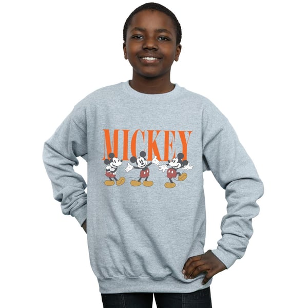 Disney Boys Mickey Mouse Poses Sweatshirt