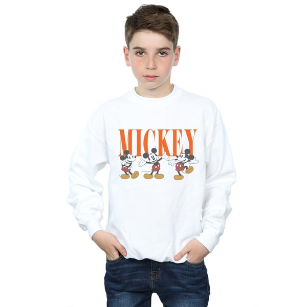 Disney Boys Mickey Mouse Poses Sweatshirt