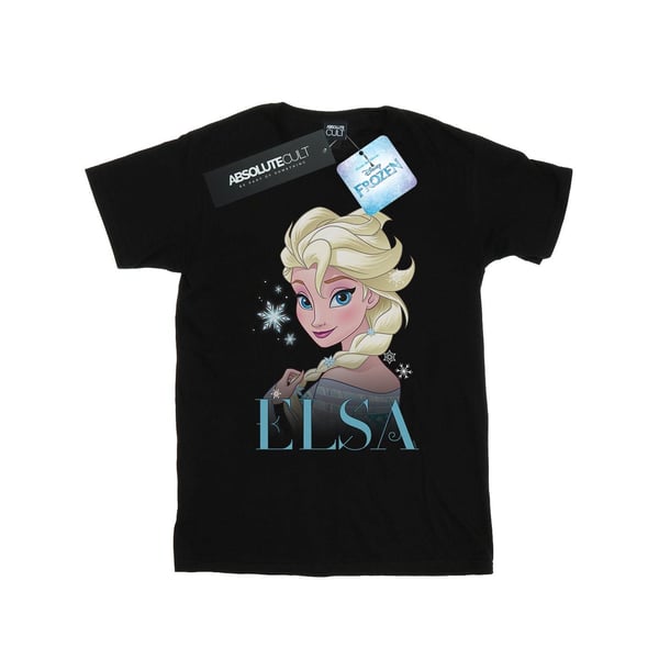 Disney Herr Frozen Elsa Snowflake Porträtt T-Shirt