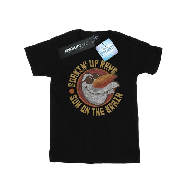 Disney Mens Frozen Olaf Sun On The Brain T-Shirt