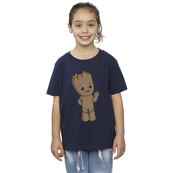 Marvel Girls I Am Groot Cute Groot Cotton T-Shirt