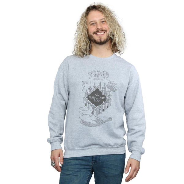 Harry Potter Mens The Marauder´s Map Sweatshirt