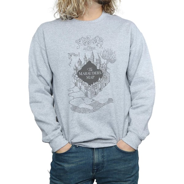Harry Potter Mens The Marauder´s Map Sweatshirt