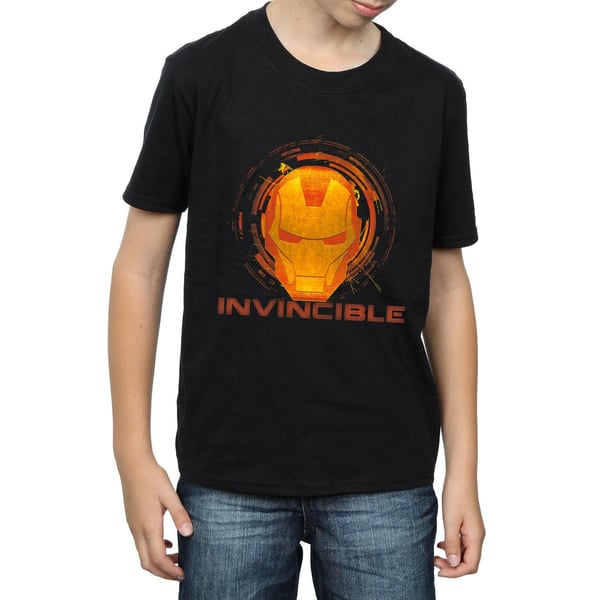 Marvel Boys Iron Man Invincible T-paita