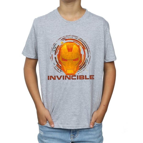 Marvel Boys Iron Man Invincible T-paita