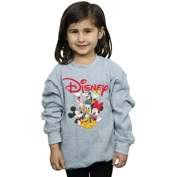 Disney Girls Mickey Mouse Crew Sweatshirt