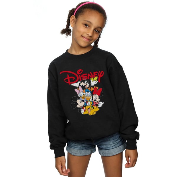 Disney Girls Mickey Mouse Crew Sweatshirt