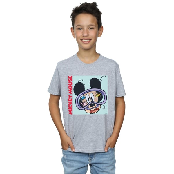 Disney Boys Mickey Mouse Under Water T-Shirt