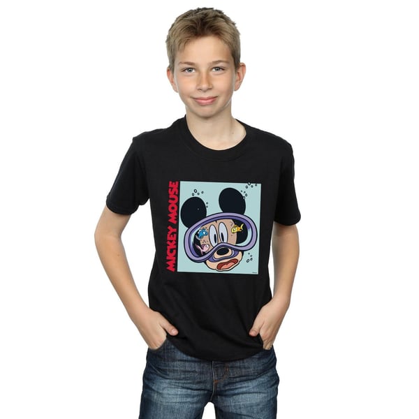Disney Boys Mickey Mouse Under Water T-Shirt