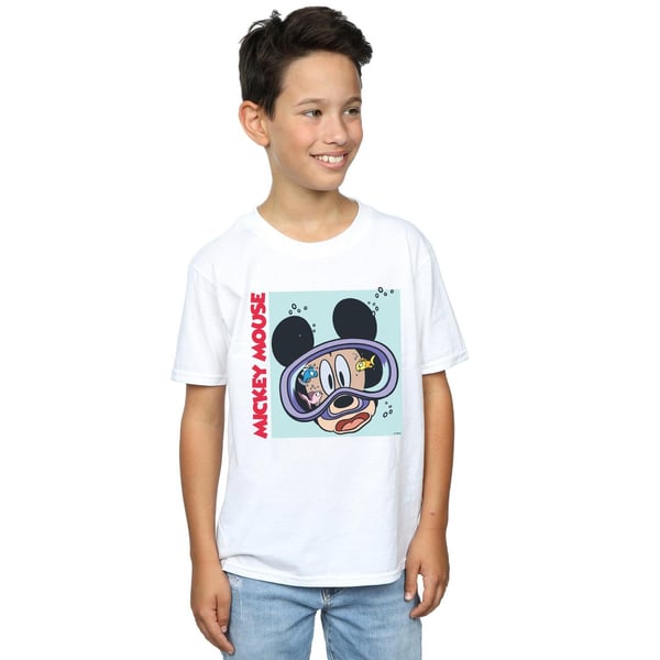 Disney Boys Mickey Mouse Under Water T-Shirt