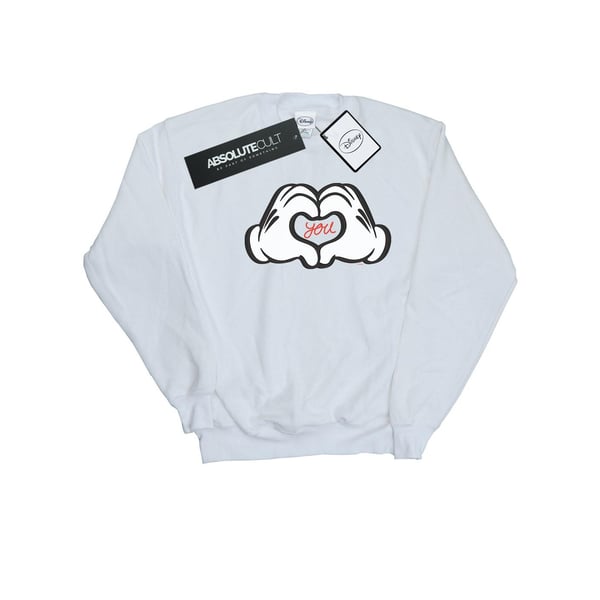 Disney Womens/Ladies Mickey Mouse Loves You Sweatshirt
