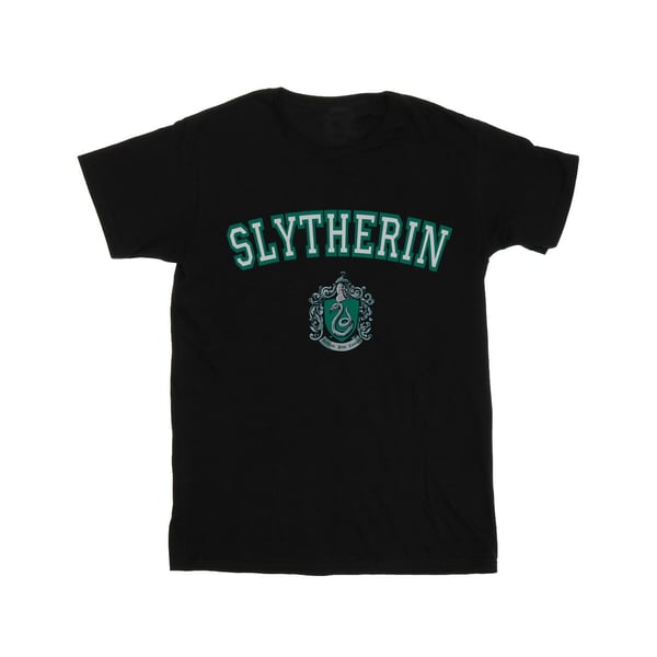 Harry Potter Womens/Ladies Slytherin Crest Cotton Boyfriend T-Shirt
