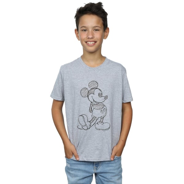 Disney Boys Mickey Mouse Sketch Kick T-Shirt