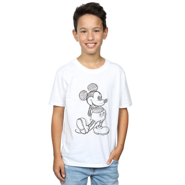 Disney Boys Mickey Mouse Sketch Kick T-Shirt
