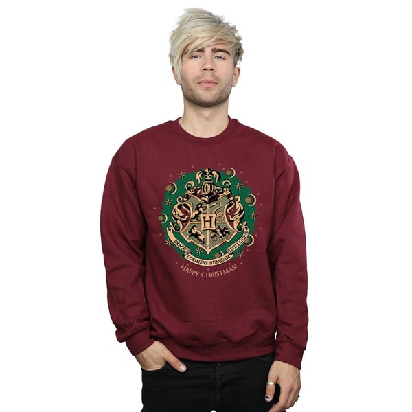 Harry Potter Mens Christmas Wreath Sweatshirt