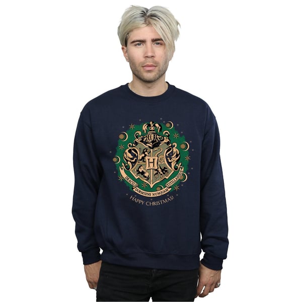 Harry Potter Mens Christmas Wreath Sweatshirt