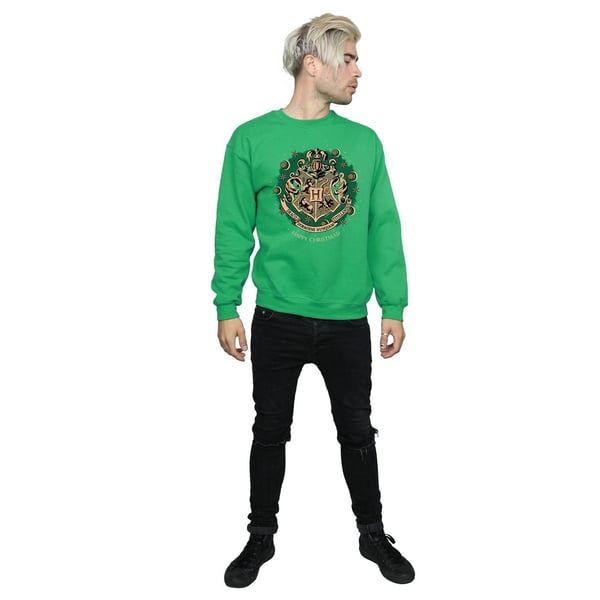 Harry Potter Mens Christmas Wreath Sweatshirt