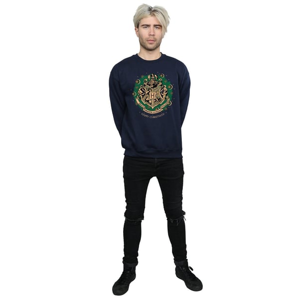 Harry Potter Mens Christmas Wreath Sweatshirt