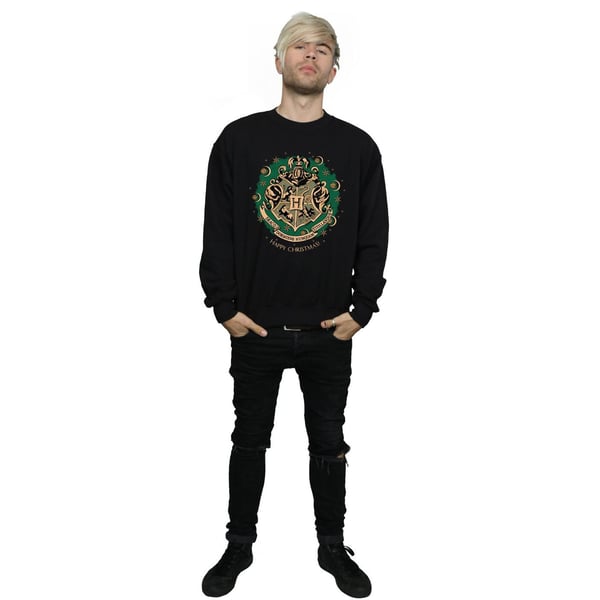 Harry Potter Mens Christmas Wreath Sweatshirt