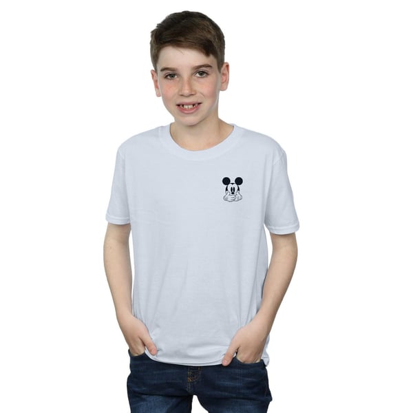 Disney Boys Mickey Mouse Dont Speak Breast Print T-Shirt