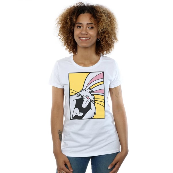 Looney Tunes Womens/Ladies Bugs Bunny Laughing Cotton T-Shirt
