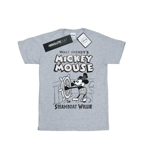 Disney Boys Mickey Mouse Steamboat Willie T-Shirt