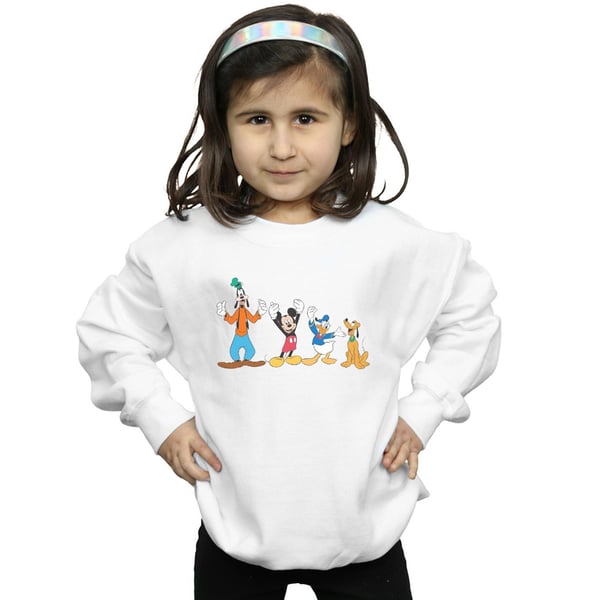 Disney Girls Mickey Mouse Friends Sweatshirt