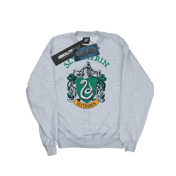 Harry Potter Mens Slytherin Crest Sweatshirt