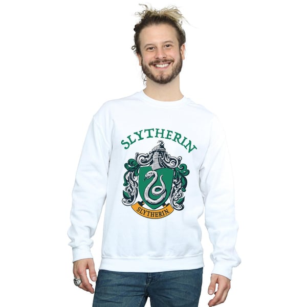 Harry Potter Mens Slytherin Crest Sweatshirt