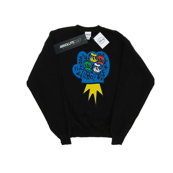 Disney Womens/Ladies Donald Duck Pop Fist Sweatshirt