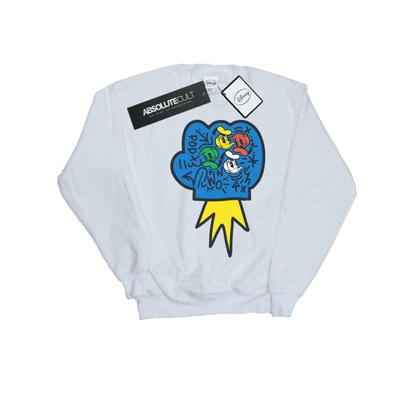 Disney Womens/Ladies Donald Duck Pop Fist Sweatshirt