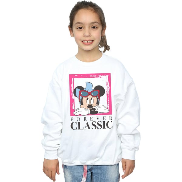 Disney Girls Minnie Mouse Forever Classic Sweatshirt