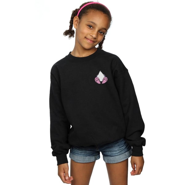 Disney Girls Daisy Duck Backside Breast Print Sweatshirt