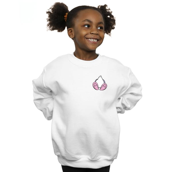 Disney Girls Daisy Duck Backside Breast Print Sweatshirt