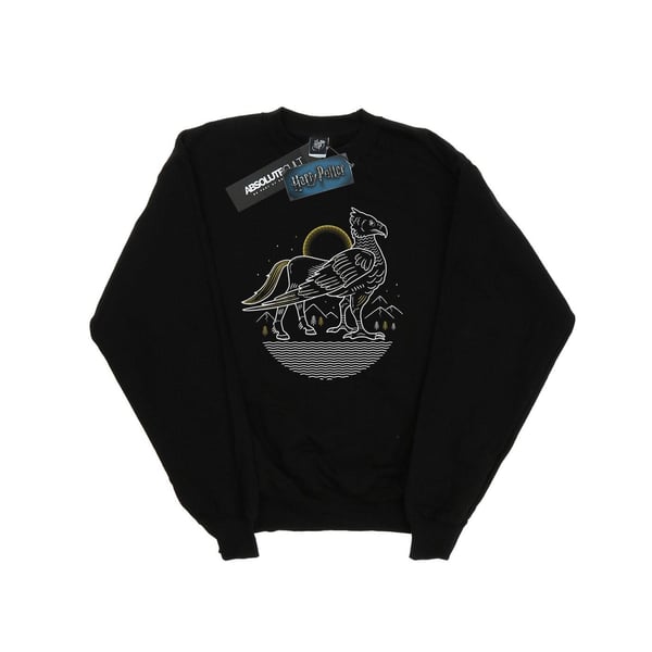 Harry Potter Mens Buckbeak Line Art Sweatshirt