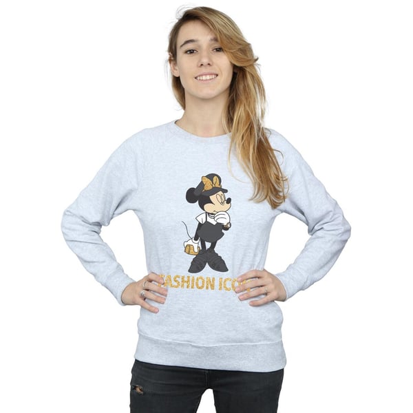 Disney Womens/Ladies Minnie Mouse Fashion Icon Sweatshirt